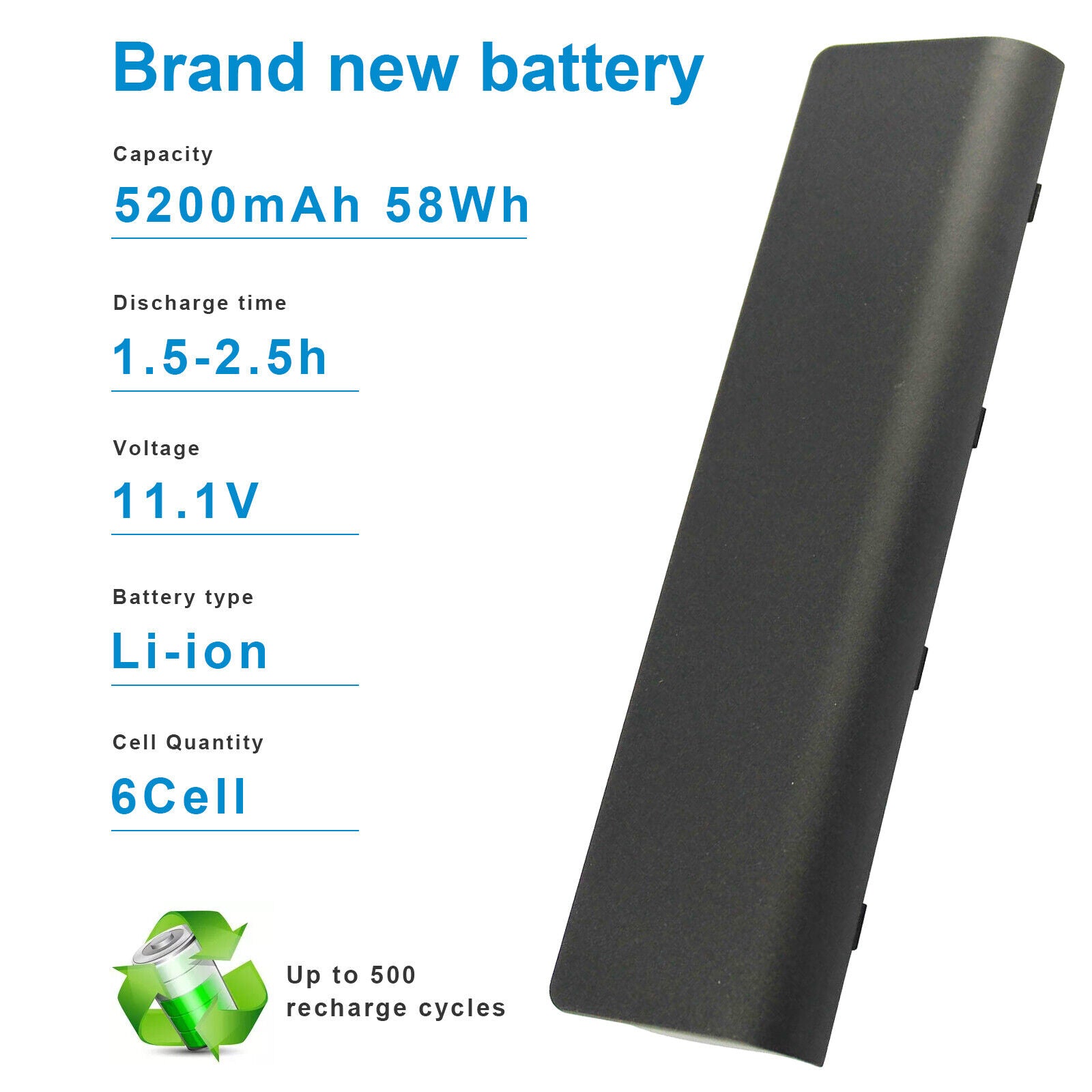 MU06 Battery for HP g4 g6 g7 G32 G42 G56 G62 G72 MU06 Battery for HP g4 g6 g7 G32 G42 G56 G62 G72